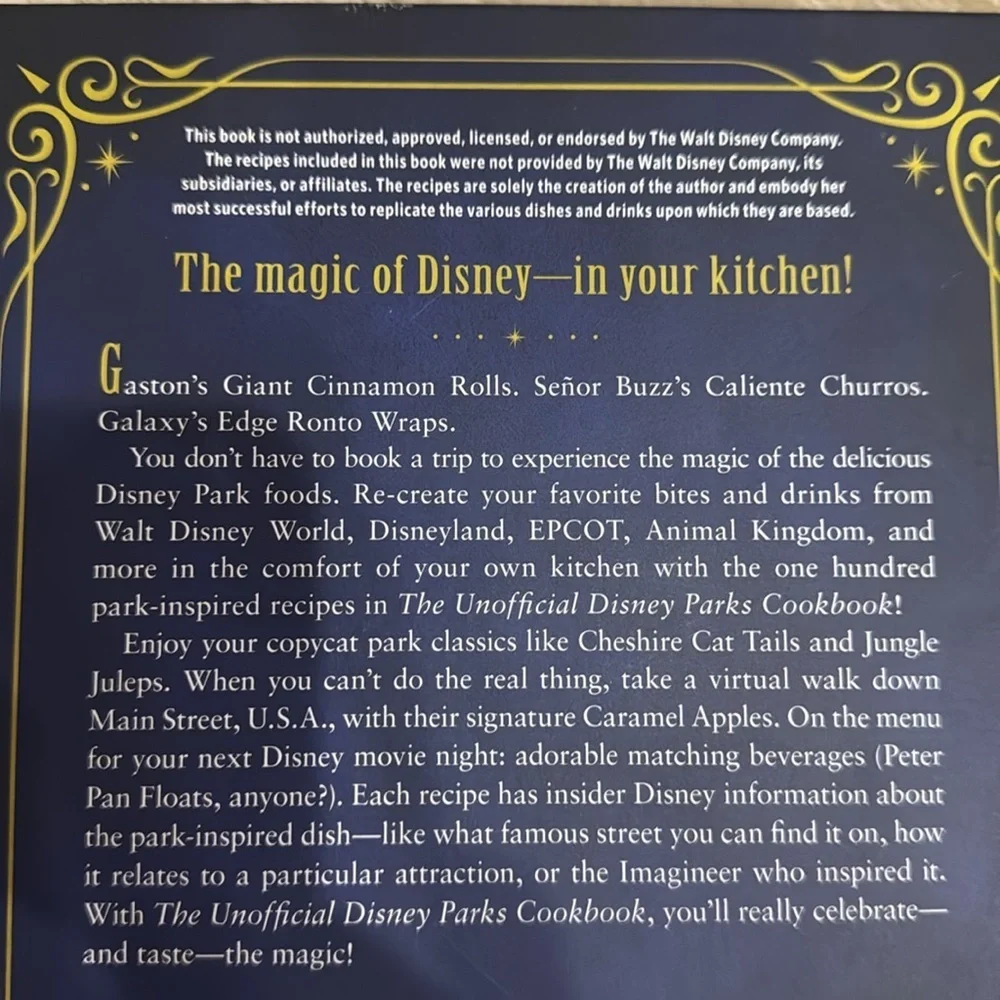 The Unofficial Disney Parks Cookbook